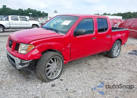 2005 Nissan Frontier Se z USA, uszkodzony, nr VIN 1N6AD07UX5C436343